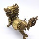 Парные скульптуры китайских единорогов "Цилинь"
