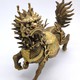Парные скульптуры китайских единорогов "Цилинь"