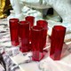 Set of vintage wine glasses