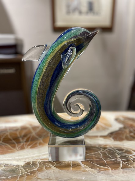 Vintage sculpture "Dolphin"