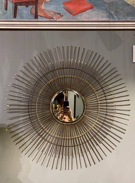 Vintage mirror "Sun"