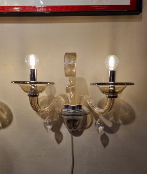 Vintage paired sconces