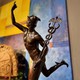 Antique sculpture "Flying Mercury".