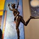 Antique sculpture "Flying Mercury".