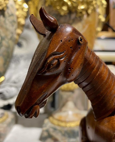 Mechanical sculpture "Horse"