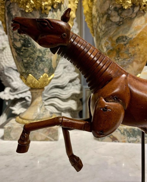 Mechanical sculpture "Horse"