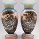 Rare pair of vases