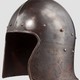 Barbute knight's helmet