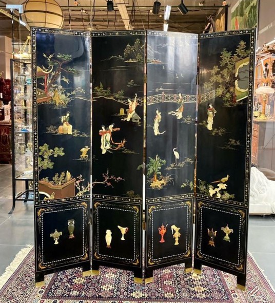 Antique screen