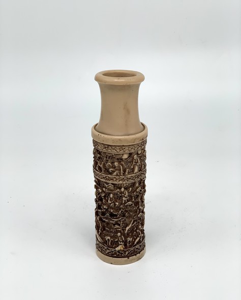 Antique bone vase