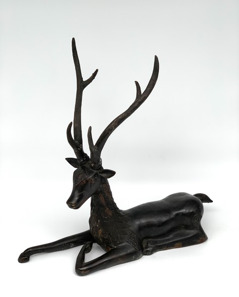 Antique sculpture "Deer"