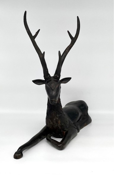 Antique sculpture "Deer"