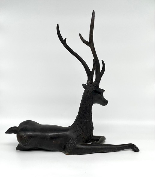 Antique sculpture "Deer"