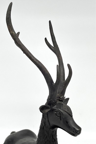 Antique sculpture "Deer"