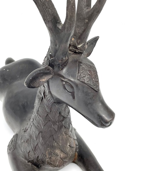 Antique sculpture "Deer"