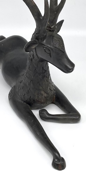 Antique sculpture "Deer"