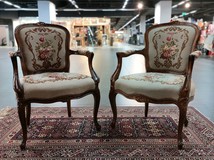 Antique pair of armchairs