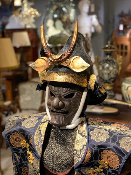Antique samurai armor