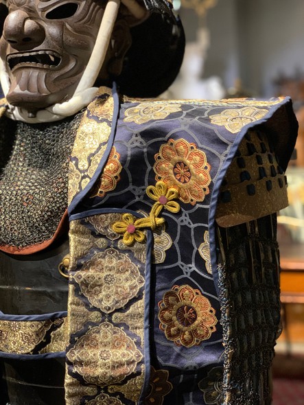 Antique samurai armor