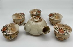Antique Kutani tea set