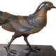 Large antique sculpture "Pheasant"
