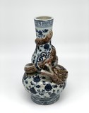 Porcelain vase with dragon