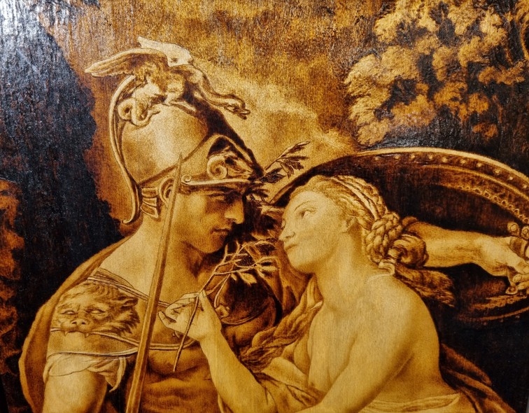 Painting "Venus and Mars"