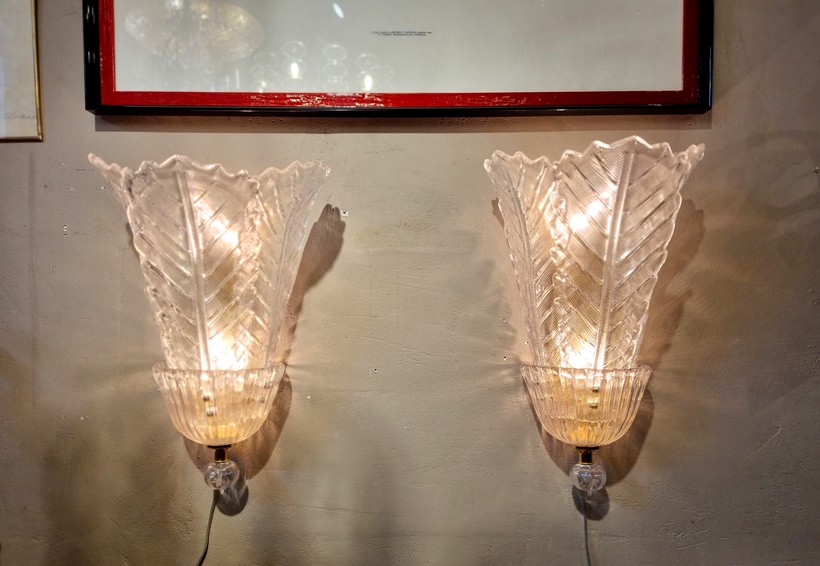 Couple sconces Barovier & Toso