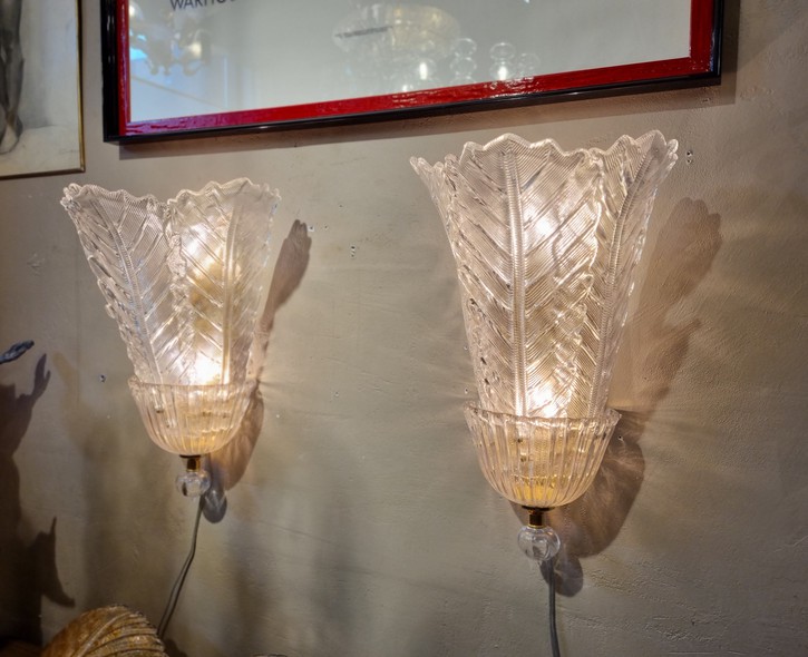 Couple sconces Barovier & Toso