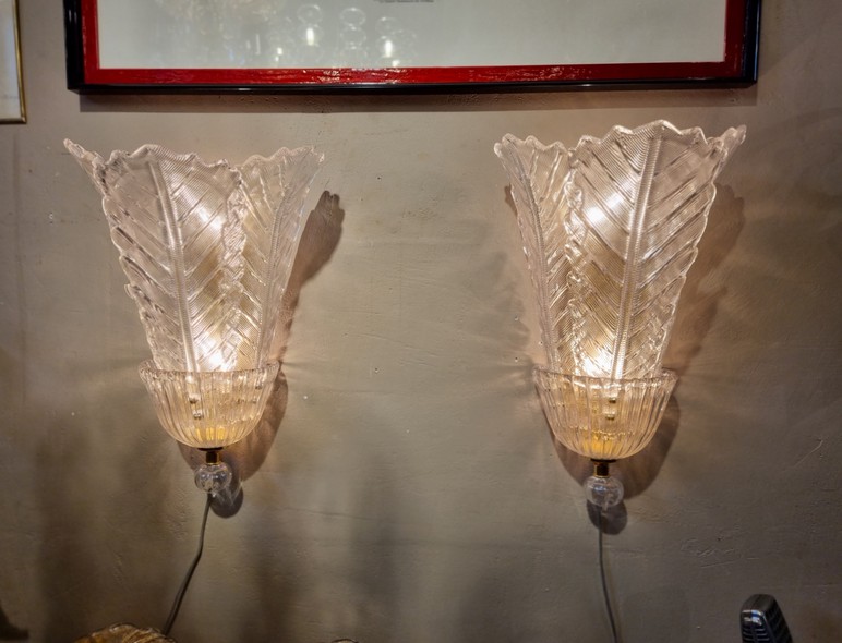 Couple sconces Barovier & Toso