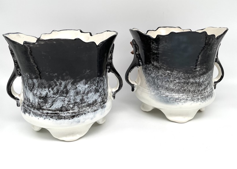 Vintage pair of vases