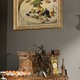 Antique painting "Table with fruits"