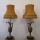 Antique pair lamps