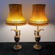 Antique pair lamps