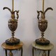 Antique pair lamps