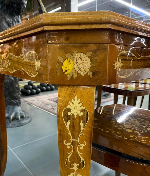 Antique game table "Casino"