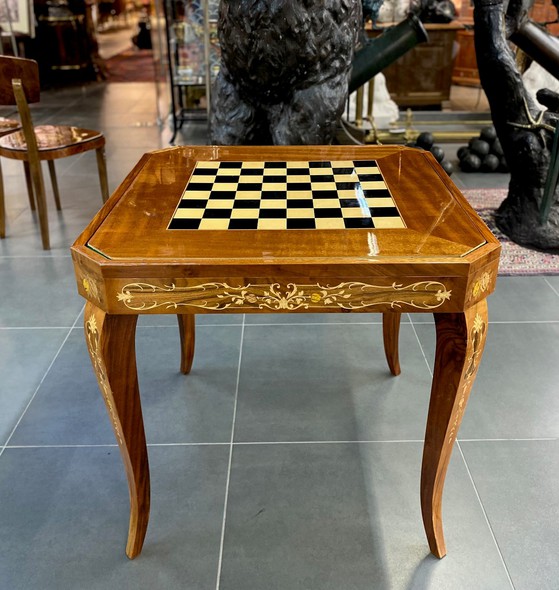 Antique game table "Casino"