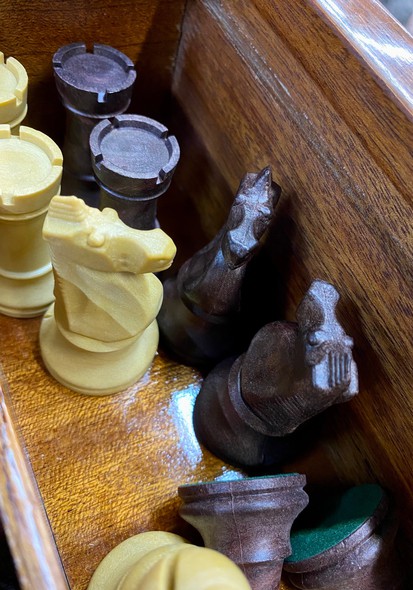 Antique game table "Casino"