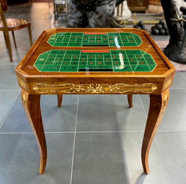 Antique game table "Casino"