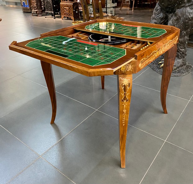 Antique game table "Casino"