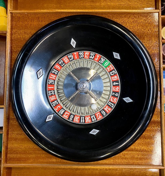 Antique game table "Casino"