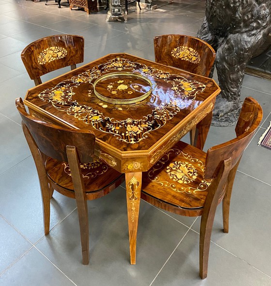 Antique game table "Casino"