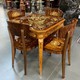 Antique game table "Casino"