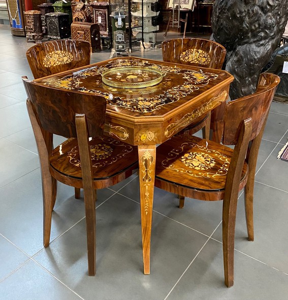 Antique game table "Casino"