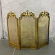 Antique fireplace screen