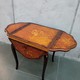 Antique folding table