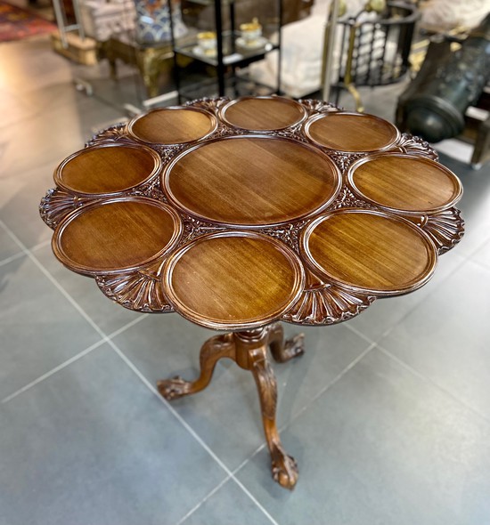 Antique serving table