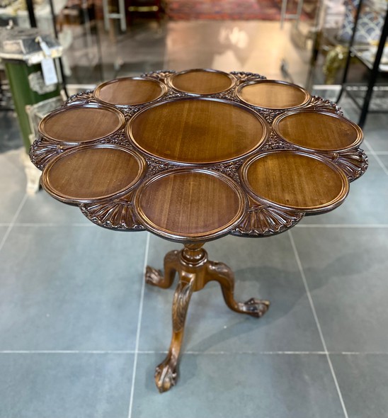 Antique serving table