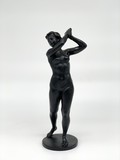 Винтажная скульптура «Метательница диска»