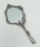 Vintage hand mirror